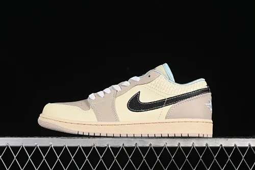 All categories Air Jordan Jordan series basketball shoes Air Jordan 1 Low G version pure original Air Jordan 1 Low AJ1 Joe 1 sandy style low-top retro basketball shoes HQ3440-101